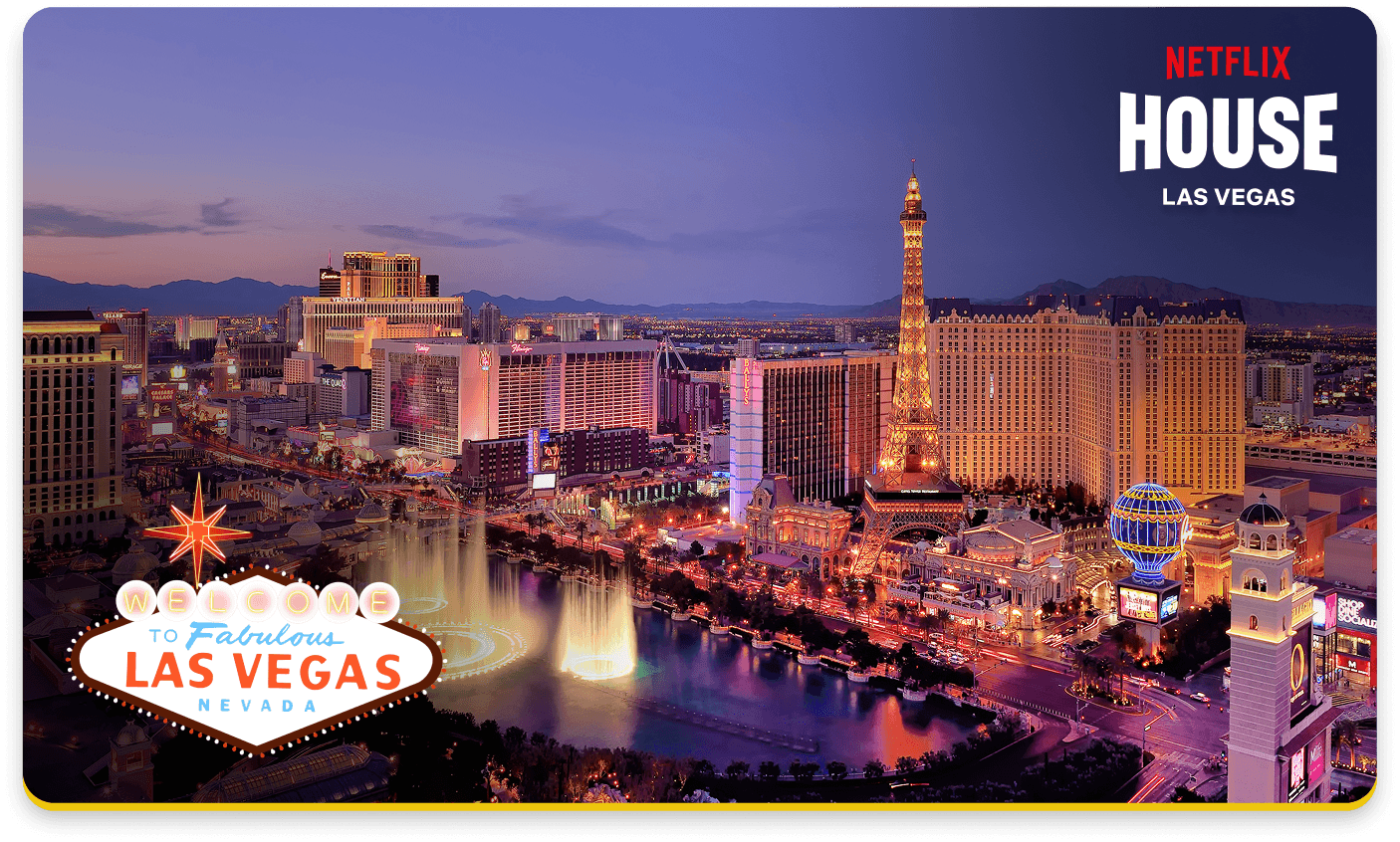 Netflix House on the Vegas Strip prize in the Wonka Golden Ticket competition