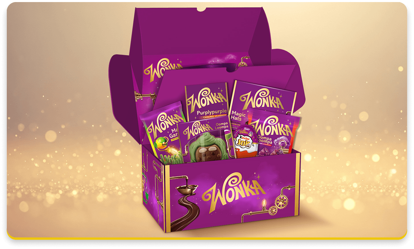 Box di prodotti WONKA